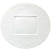 Raynaud Makassar Sablé Oval Buffet Plate Rectangular Center