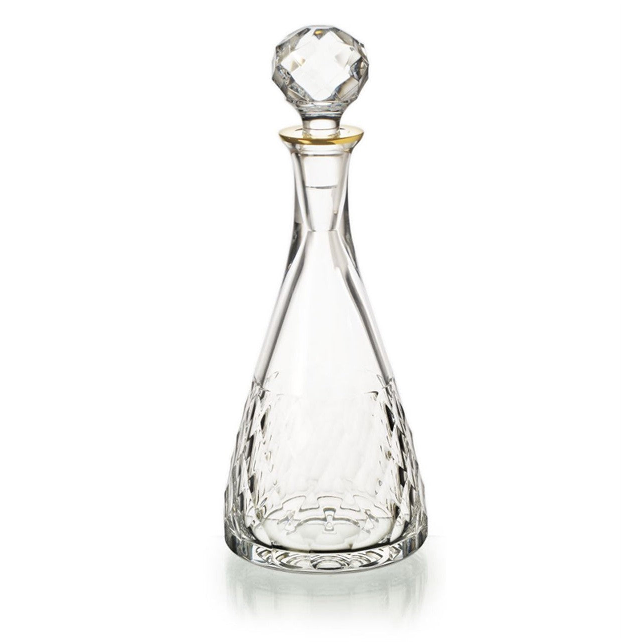 Vista Alegre Palazzo Gold Wine Decanter