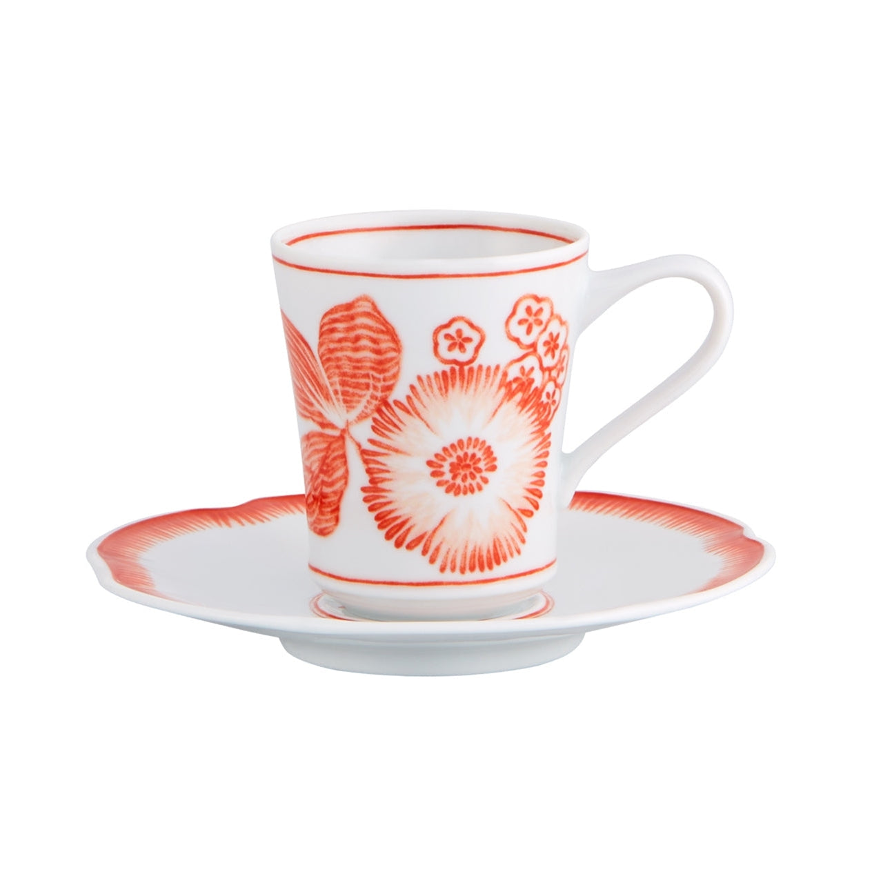 Vista Alegre Coralina Coffee Cup & Saucer By Oscar de La Renta