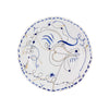 Vista Alegre Folkifunki Dinner Plate Blue Chicken By Jaime Hayon