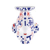 Vista Alegre Folkifunki Vase Grimace Whit Lid By Jaime Hayon