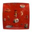 Vista Alegre 2I Square Plate By Joao Vaz Carvalho
