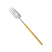 Vista Alegre Domo Handle Matt Gold Fish Fork