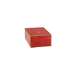 Vista Alegre Golden Large Round Box Rooster