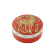Vista Alegre Golden Large Round Box Horse