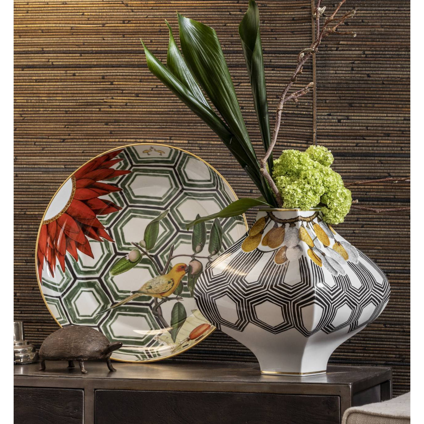 Vista Alegre Amazonia Vase Tucano