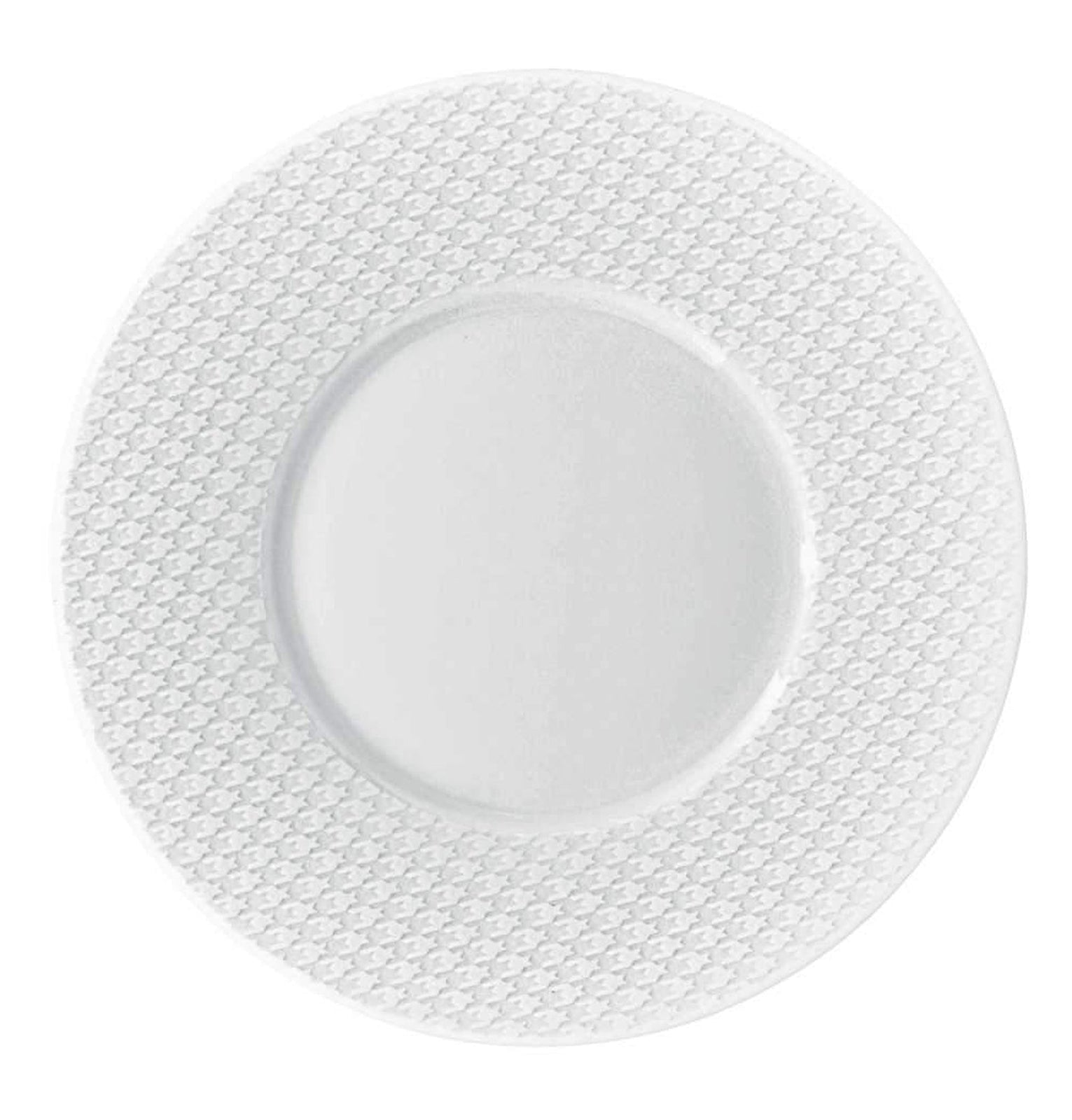 Raynaud Checks Oval Buffet Plate Ovale Center