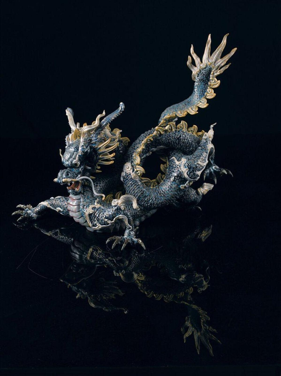 Lladro Great Dragon Sculpture Limited Edition