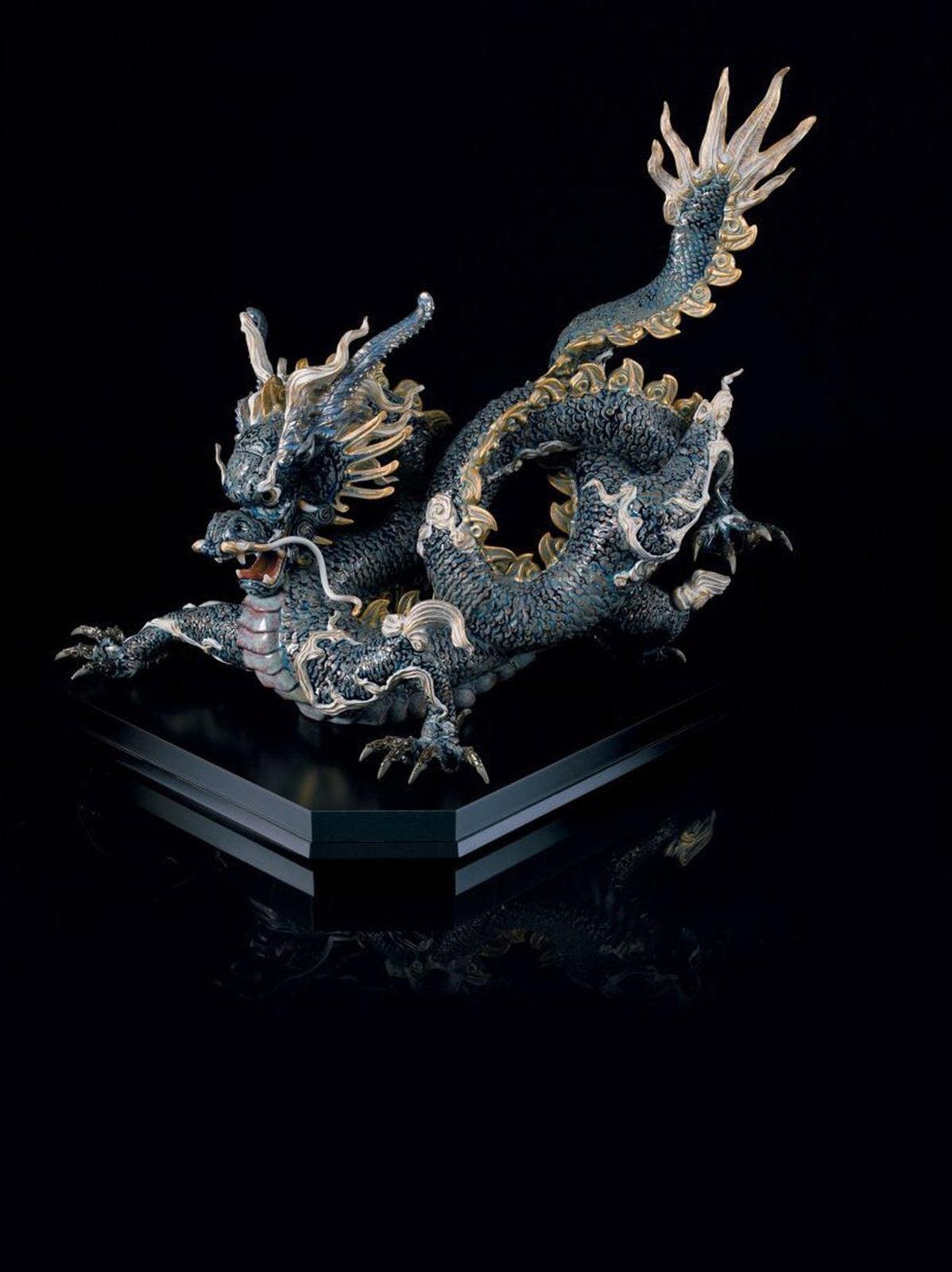 Lladro Great Dragon Sculpture Limited Edition