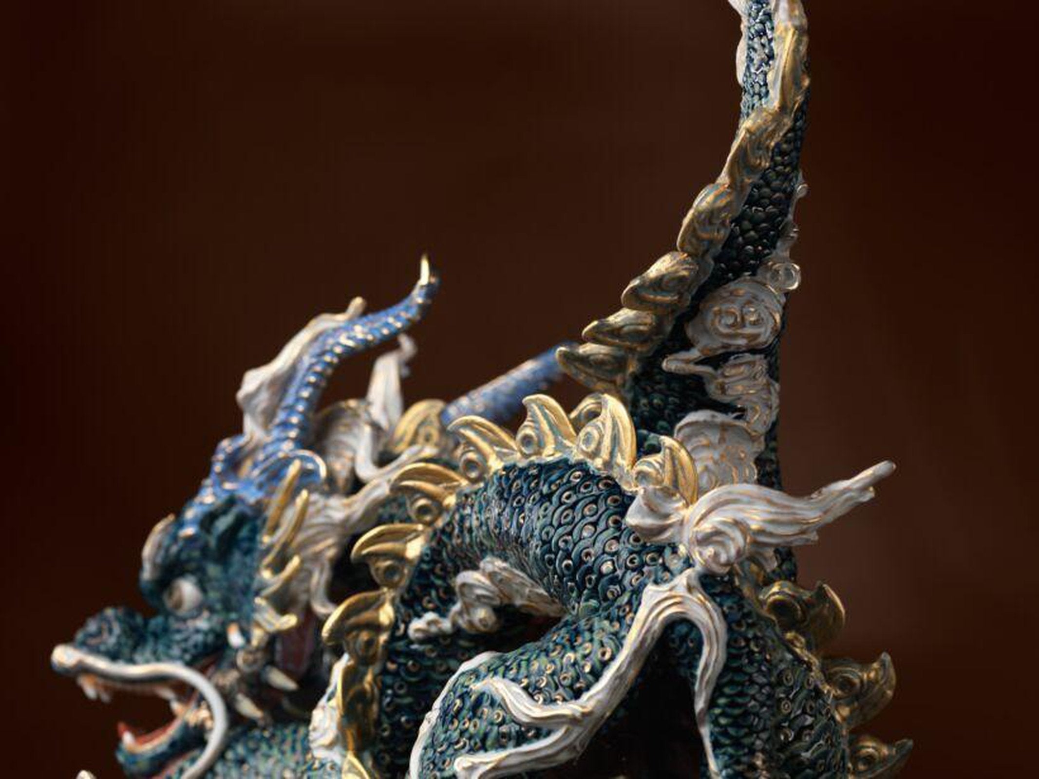 Lladro Great Dragon Sculpture Limited Edition