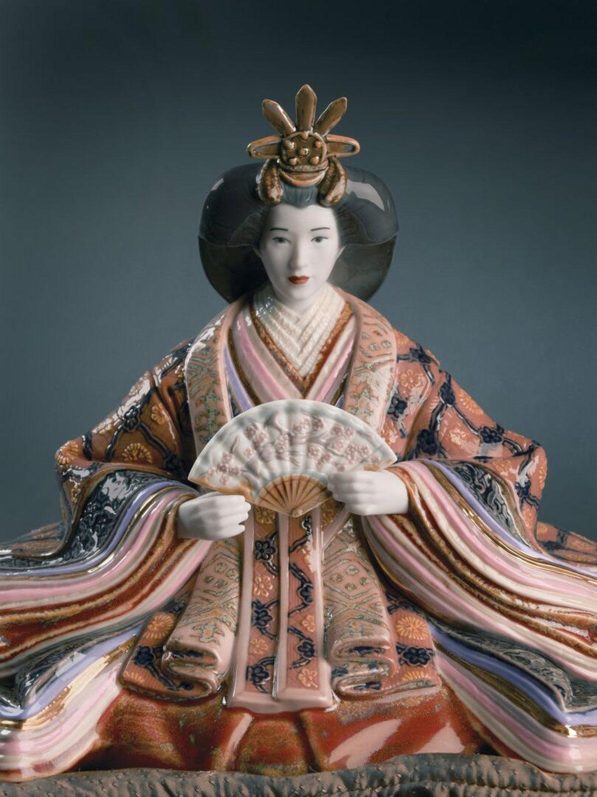 Lladro Hina Dolls - Empress Sculpture - Limited Edition