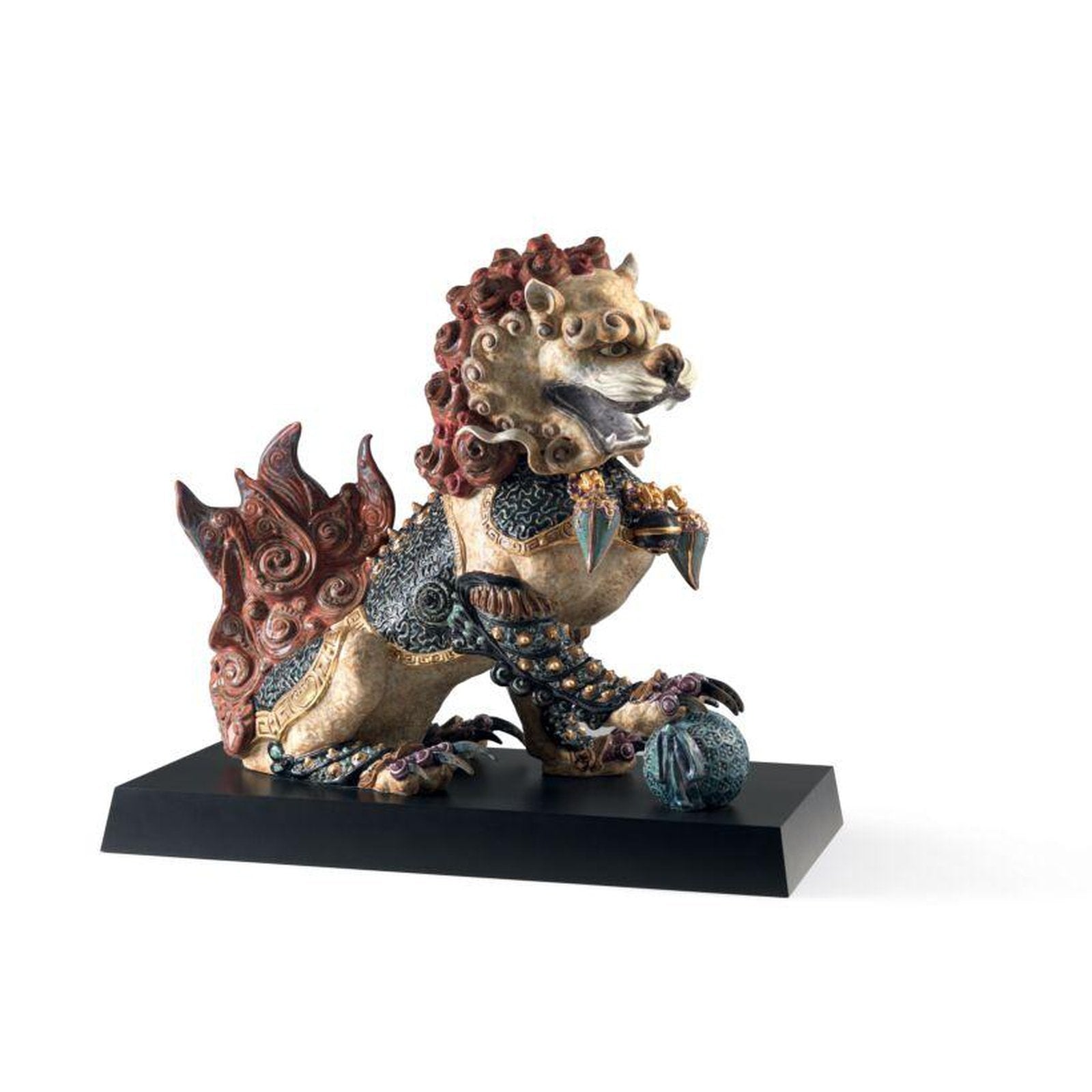Lladro Guardian Lion Sculpture Limited Edition