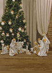 Lladro Donkey Naitvity Figurine