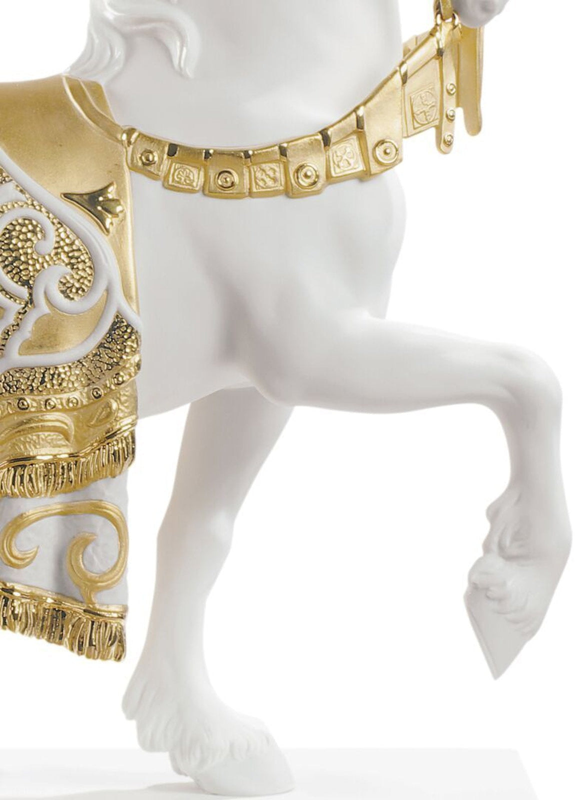 Lladro A Regal Steed Horse Sculpture