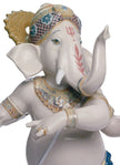 Lladro Dancing Ganesha Figurine