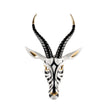 Lladro Antelope Mask Black and Gold
