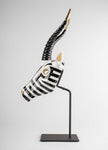 Lladro Antelope Mask Black and Gold