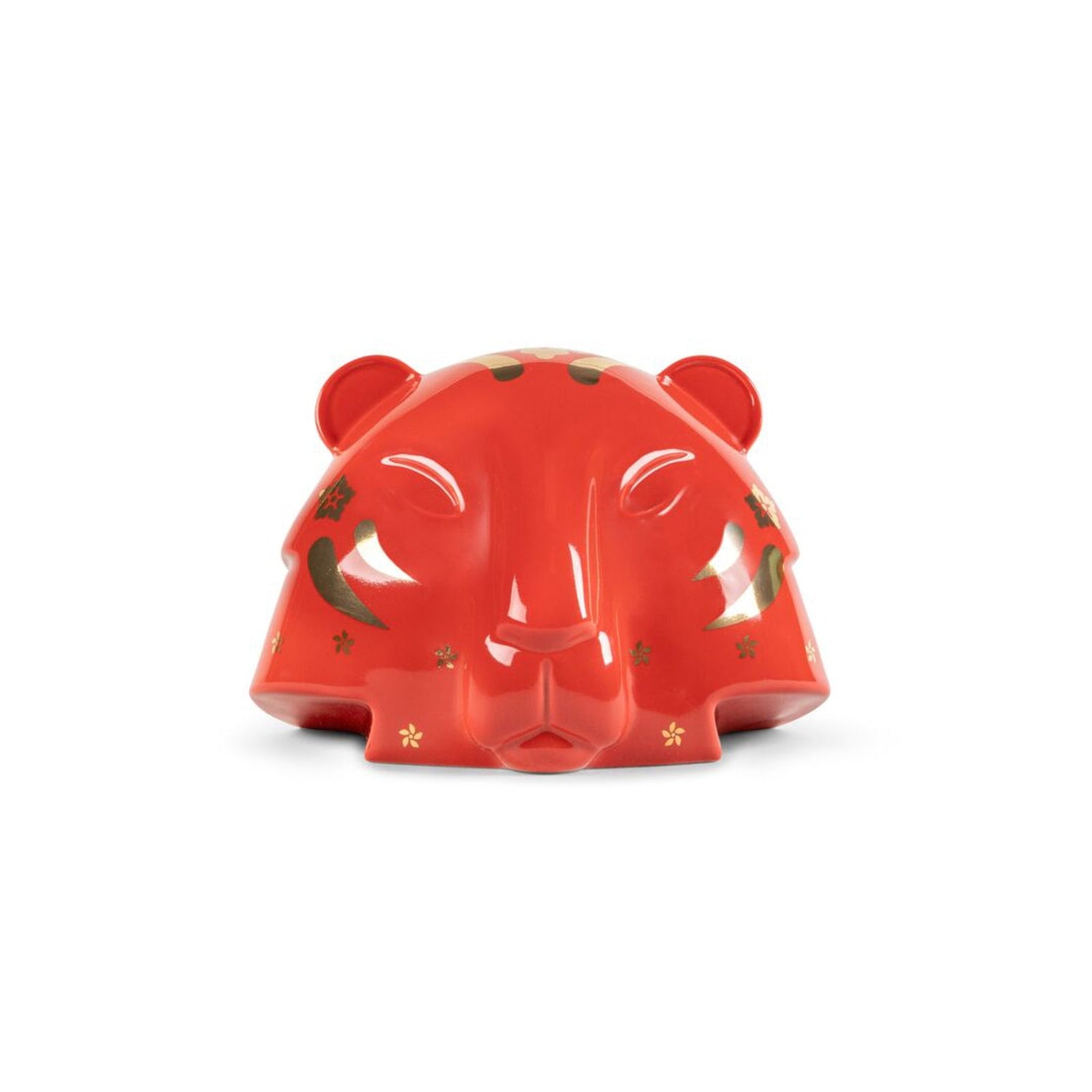 Lladro The Tiger Red-Gold
