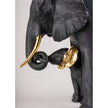 Lladro Leading the way black-gold