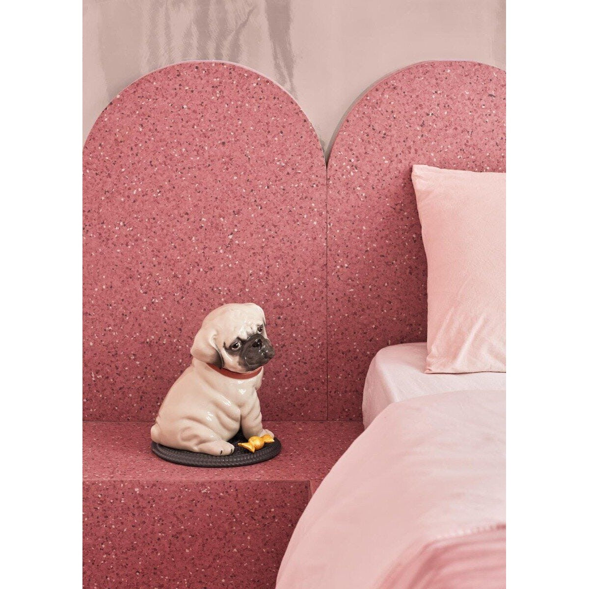 Lladro Puppie Pug