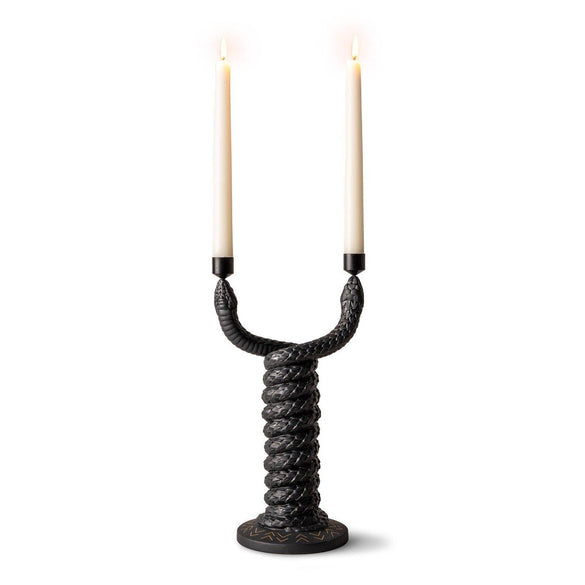 Lladro Snakes Candleholder