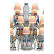Lladro Belle de Nuit 40 Lights Chandelier US