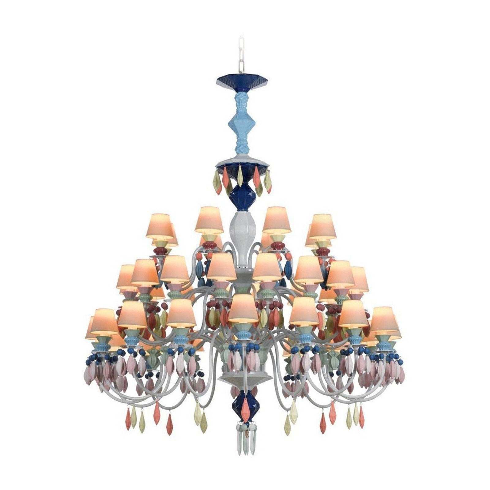 Lladro Belle de Nuit 40 Lights Chandelier US