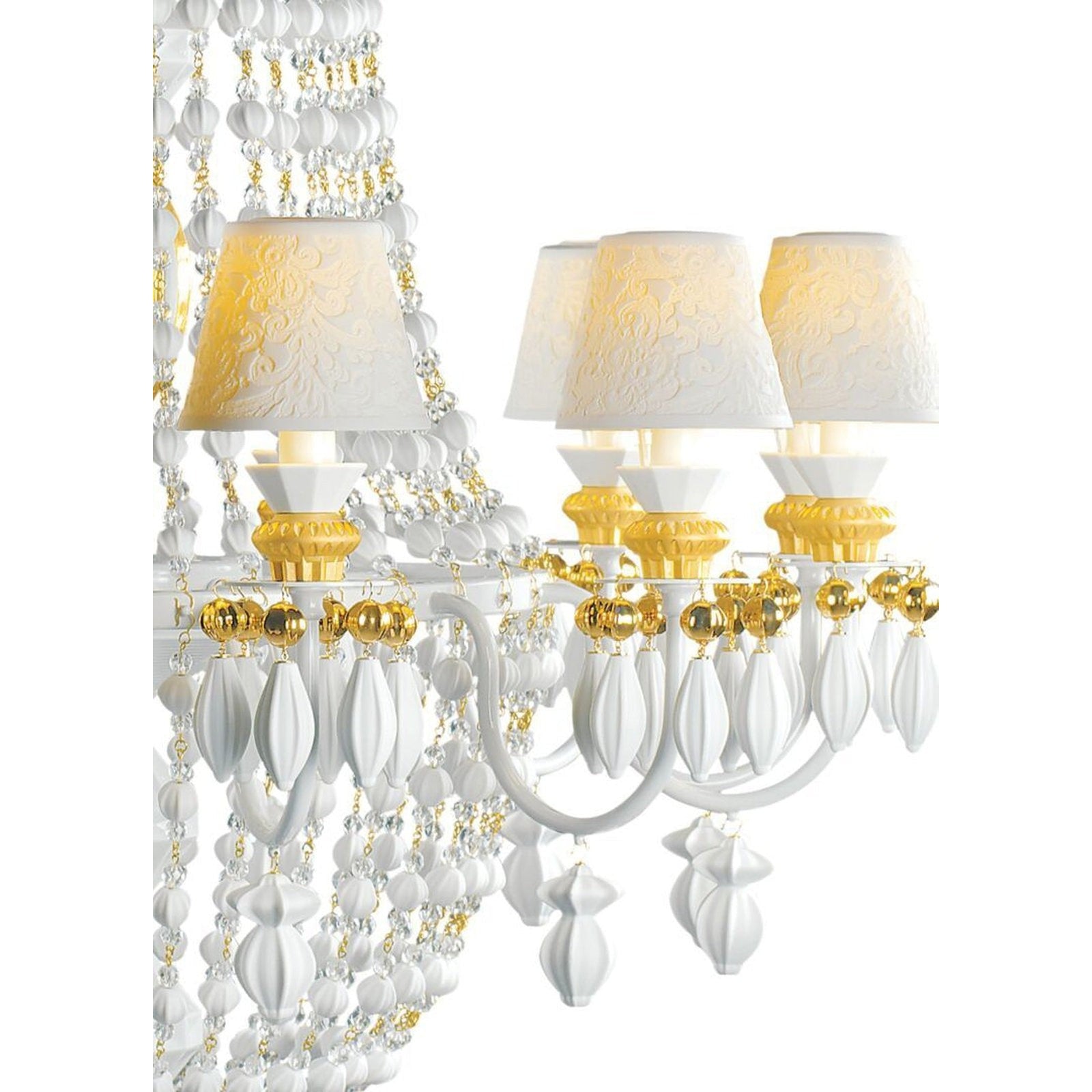 Lladro Winter Palace 12 Lights Chandelier US