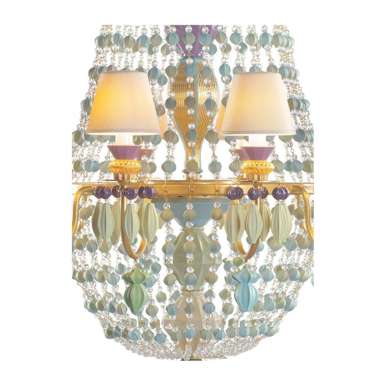 Lladro Winter Palace Côte d'Azur 12 Lights Chandelier US