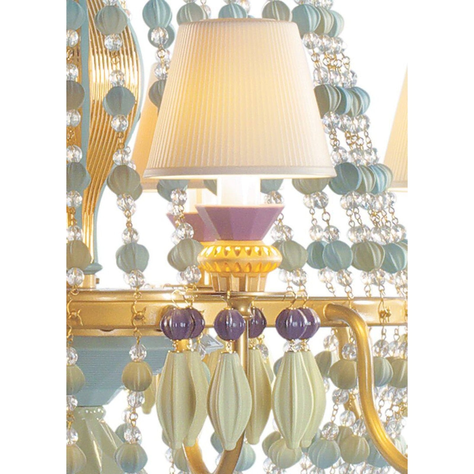 Lladro Winter Palace Côte d'Azur 12 Lights Chandelier US