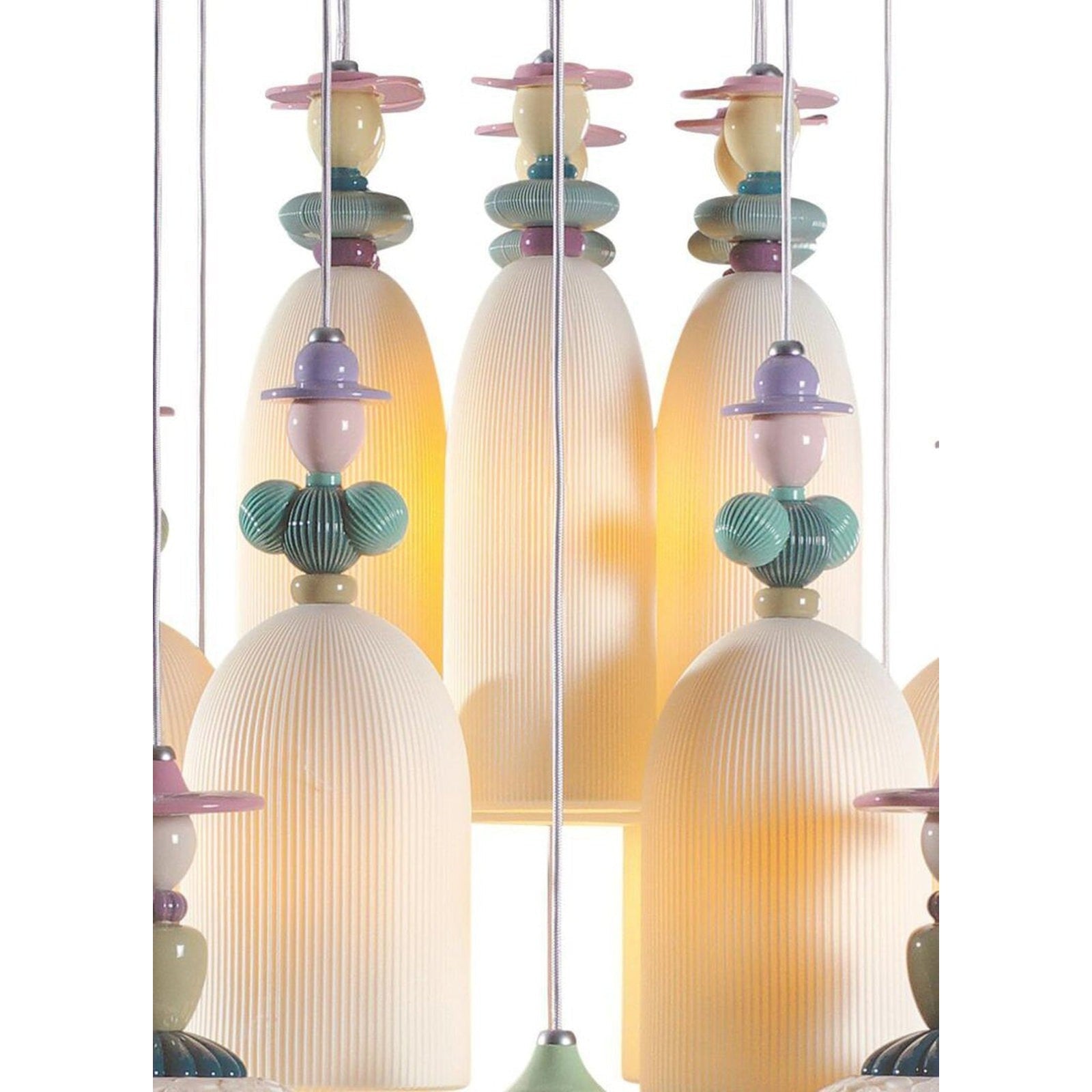 Lladro Mademoiselle 24 Lights Strolling through Blossoms Chandelier US