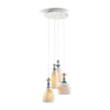 Lladro Mademoiselle 4 Lights Walking on The Beach Ceiling Lamp US