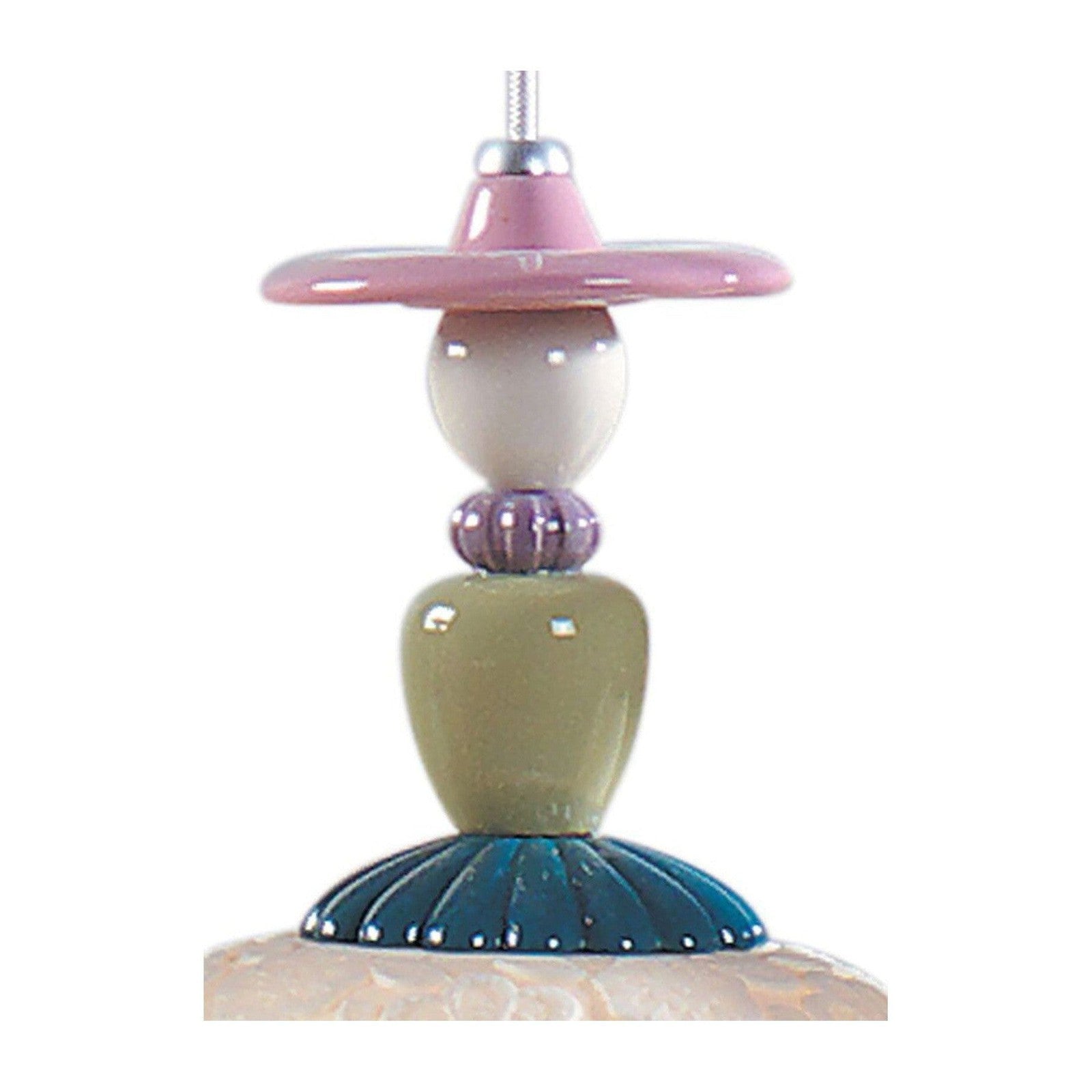 Lladro Mademoiselle Lineal Canopy 3 Lights Gazing at The Ocean Ceiling Lamp US