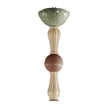 Lladro Ivy and Seed 16 Lights Chandelier Flat Model US