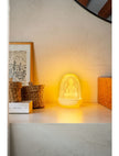 Lladro Lord Ganesha & Goddess Lakshmi Dome Lamp