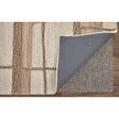 Feizy Pollock 8954F Modern Geometric in Ivory/Brown/Tan