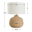 Uttermost Cline Terracotta Table Lamp