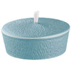 Raynaud Mineral Irise Sky Blue Covered Sugar Bowl