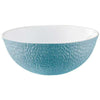 Raynaud Mineral Irise Sky Blue Calabash Shaped Salad Bowl