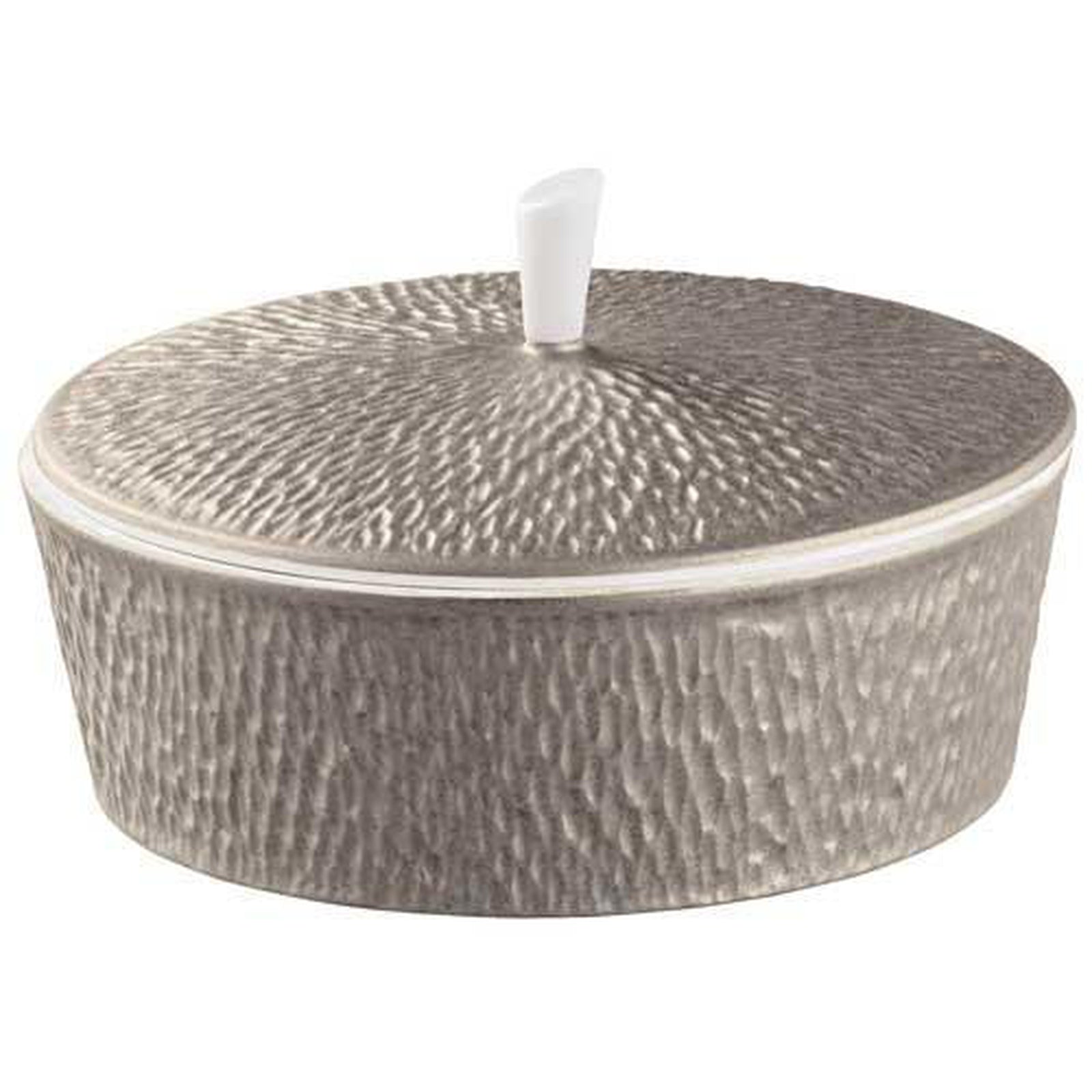 Raynaud Mineral Warm Grey Covered Sugar Bowl