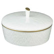 Raynaud Mineral Filet Or Covered Sugar Bowl