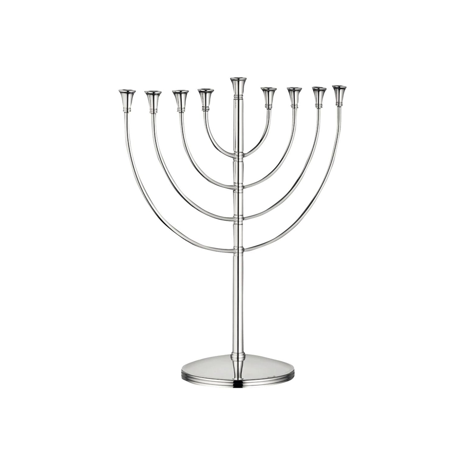 Christofle Judaique Silver-Plated Hanukkah Menorah