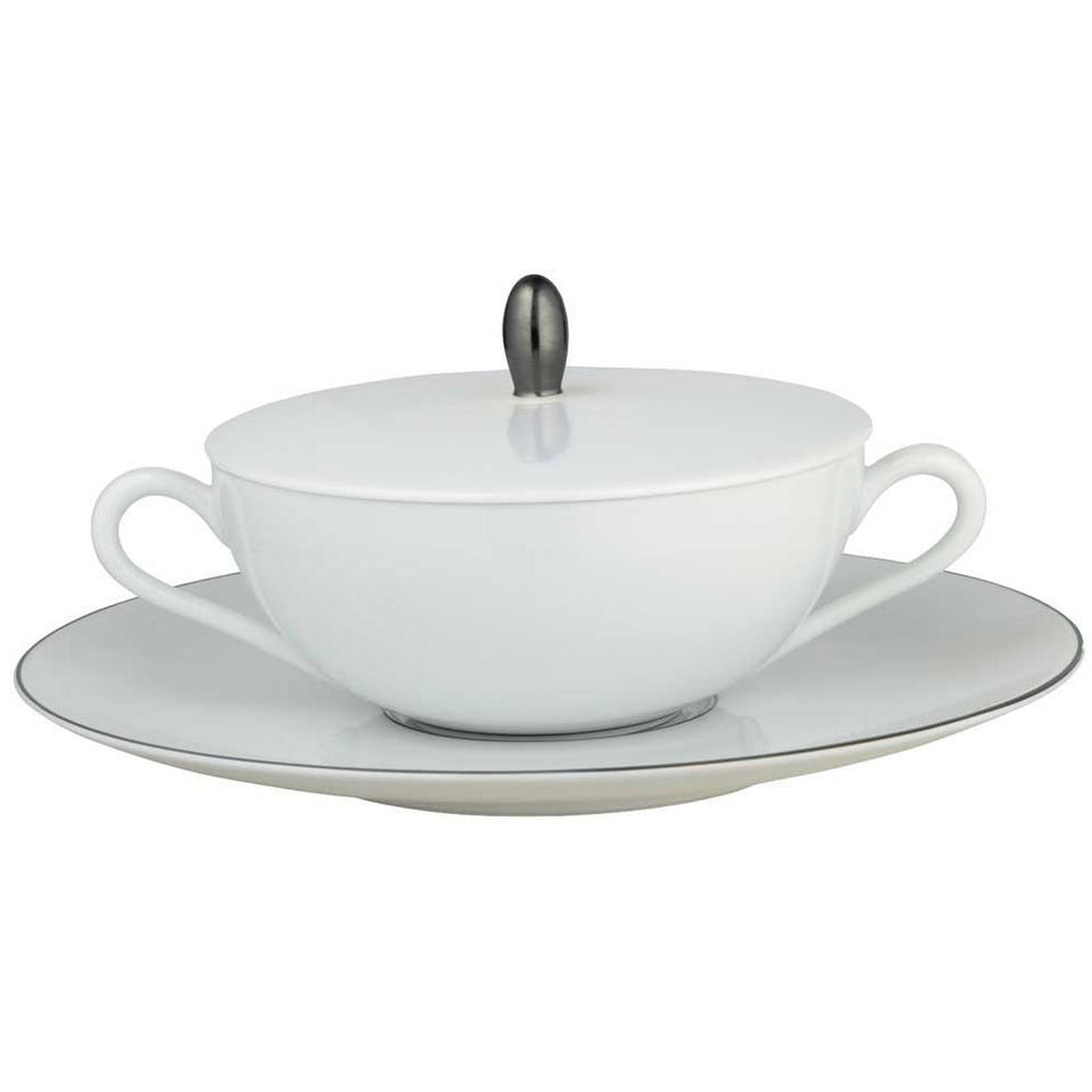 Raynaud Monceau Platinum Cover For Cream Soup Cup