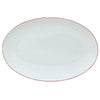 Raynaud Monceau Rouge Red Pickle Dish