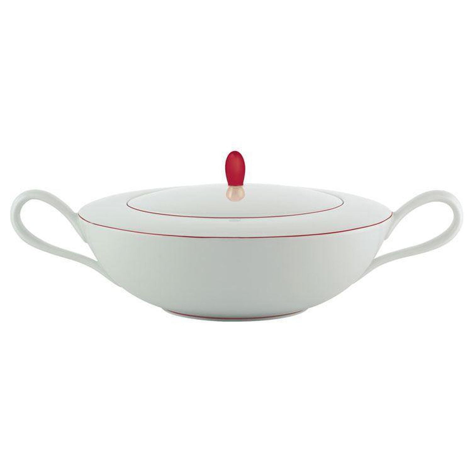 Raynaud Monceau Rouge Red Soup Tureen