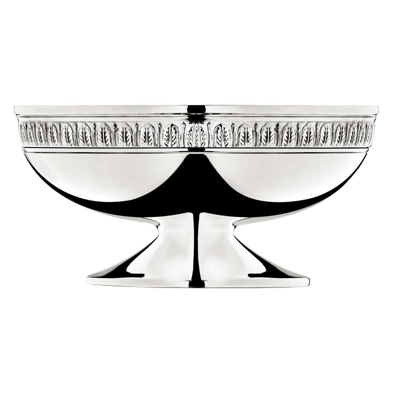 Christofle Malmaison Silver Plated Standing Bowl 3" (8 Cm) - Very Small Bowl