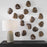 Uttermost Pebbles Wood Wall Decor - Set of 9