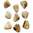 Uttermost Pebbles Wood Wall Decor - Set of 9
