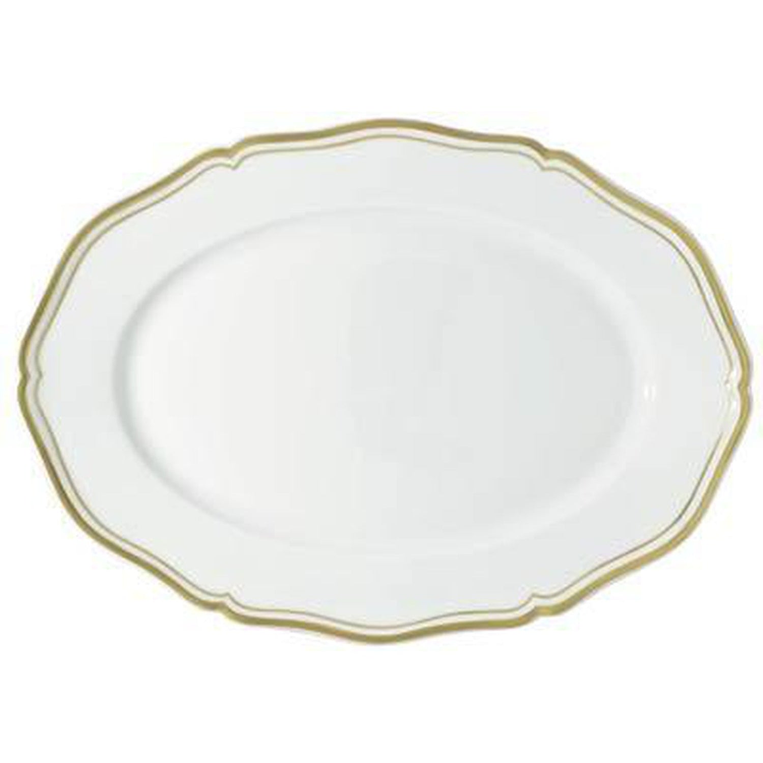 Raynaud Polka Or/Gold Oval Dish/Platter