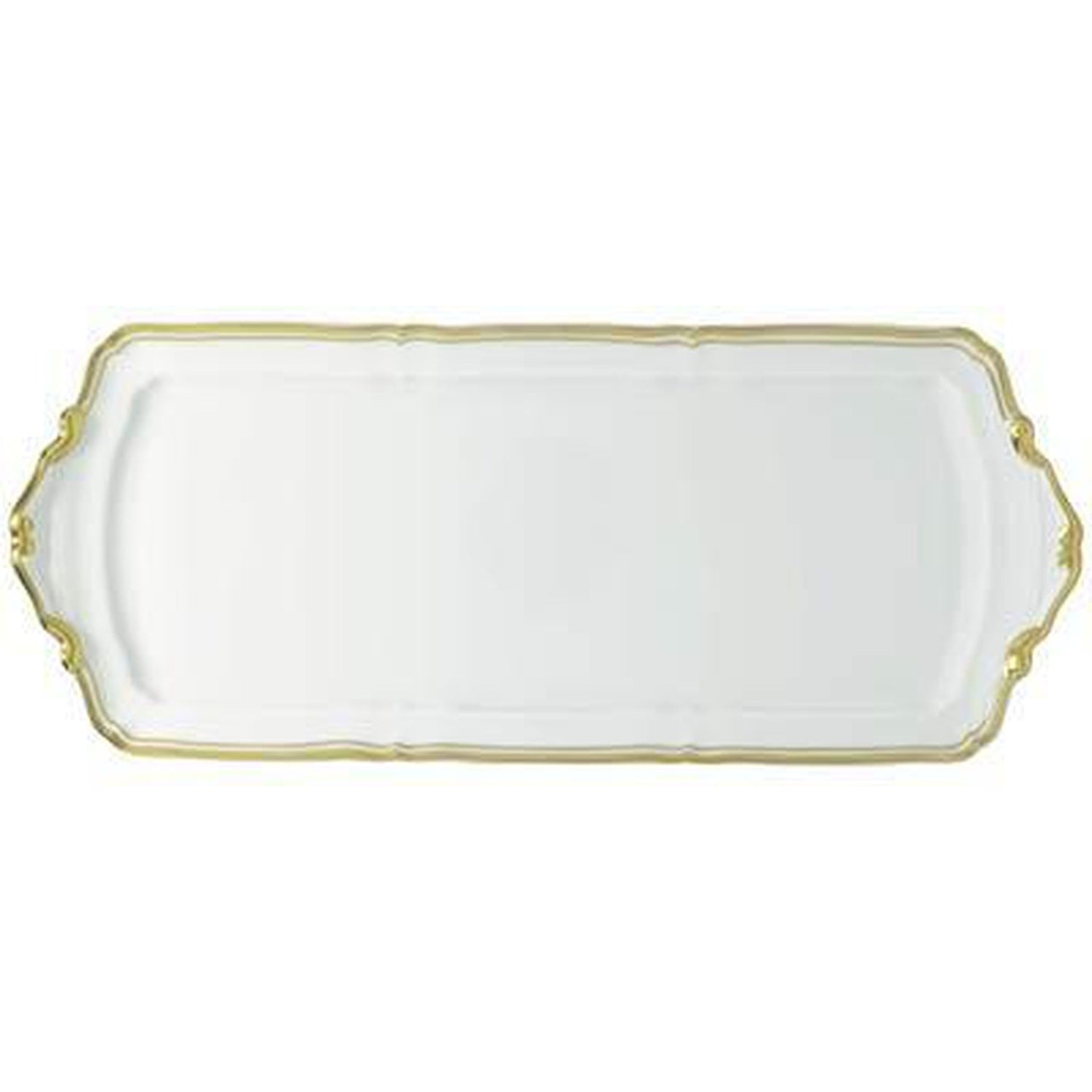 Raynaud Polka Or/Gold Long Cake Plate